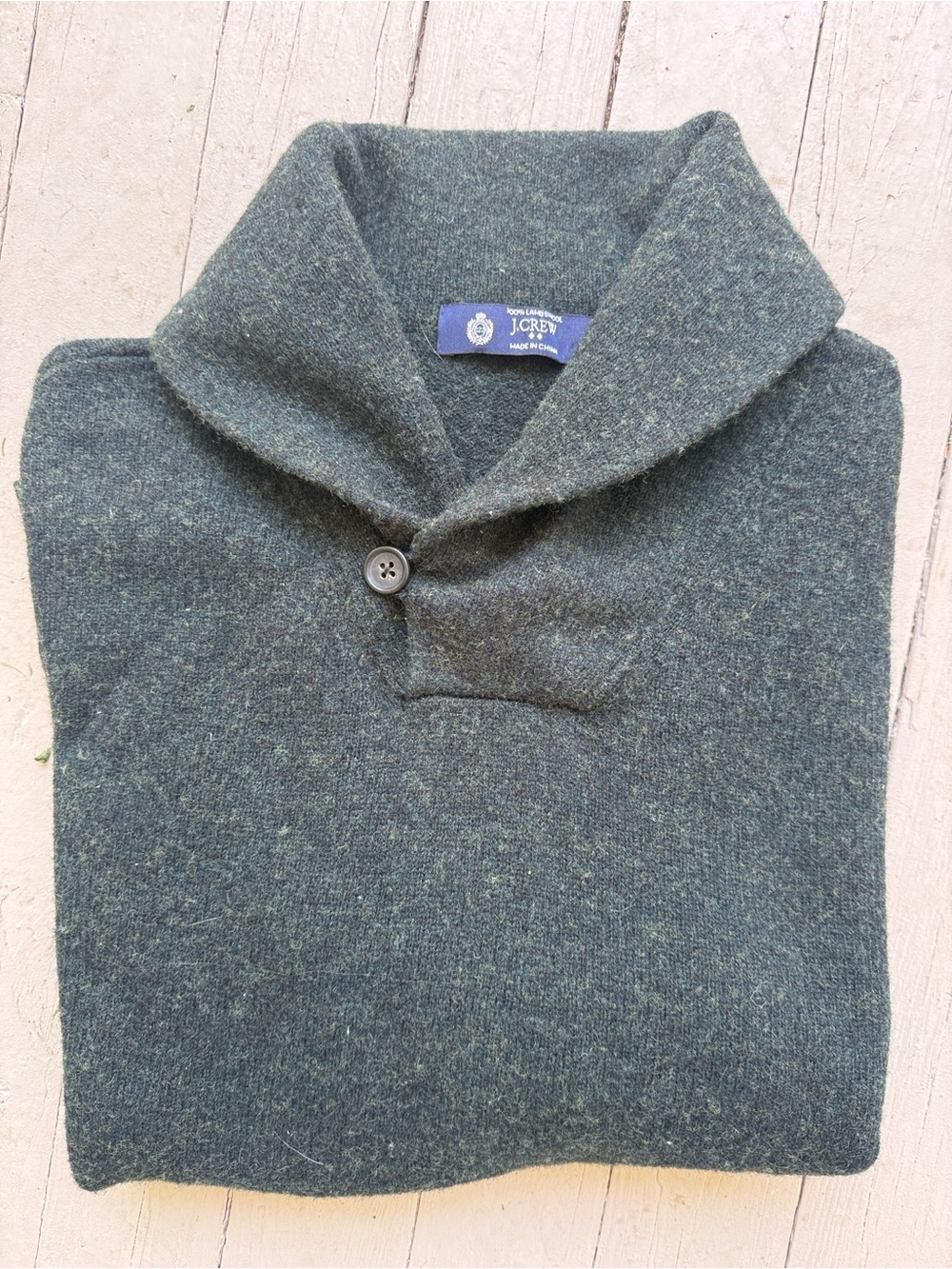 100% Lambswool Vintage 2000s J Crew Sweater. Natural Fiber, Academic, Classic